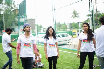 Kerintha Movie Team At Bubble Soccer Event